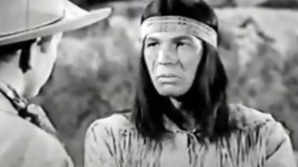In a 1961 episode of Gunsmoke, Leonard Nimoy played a character named John Walking Fox.