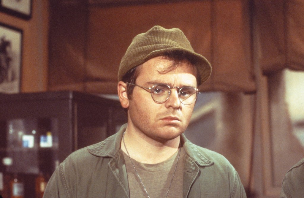 Gary Burghoff as Radar O'Reilly on MASH.