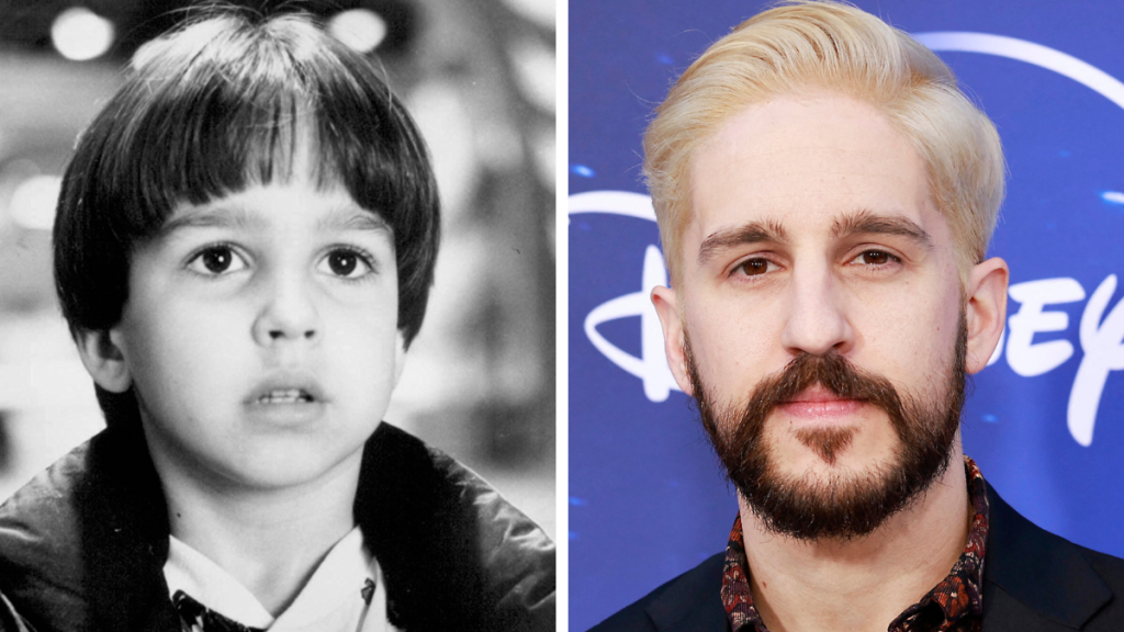 Eric Lloyd from The Santa Clause cast. Left: 1994; Right: 2022