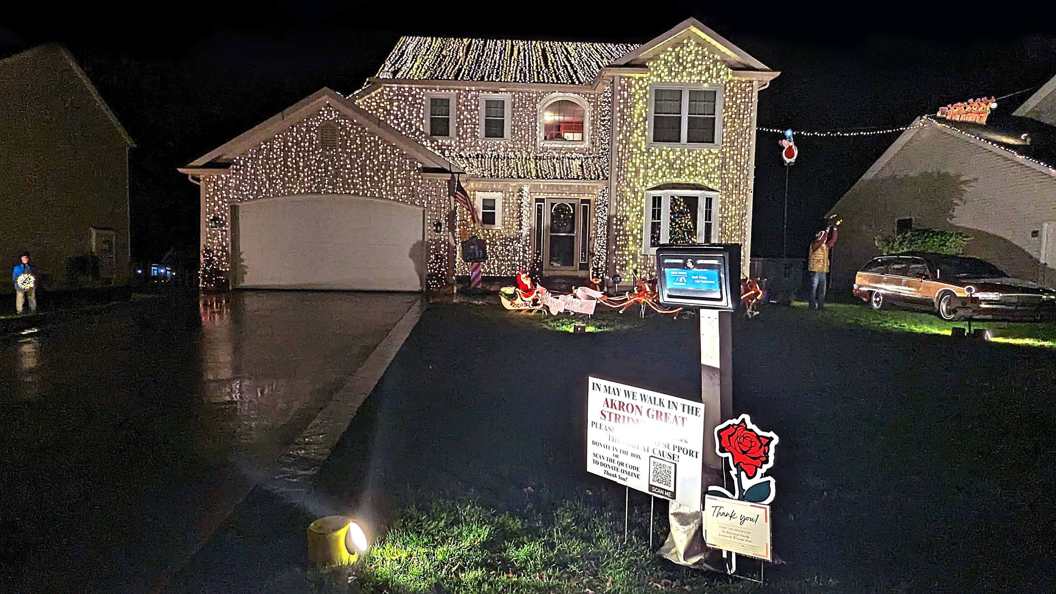 The house has raised $50,000 for cystic fibrosis research