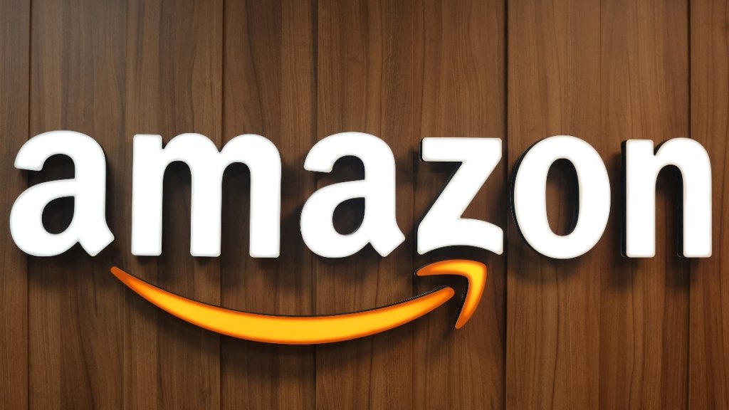 An Amazon logo