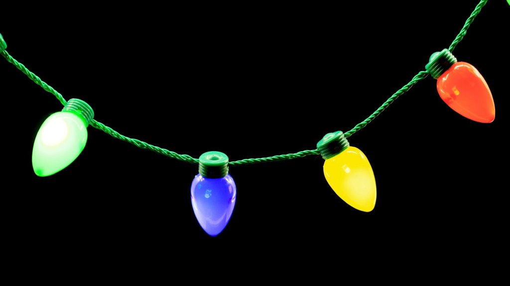 Christmas tree lights