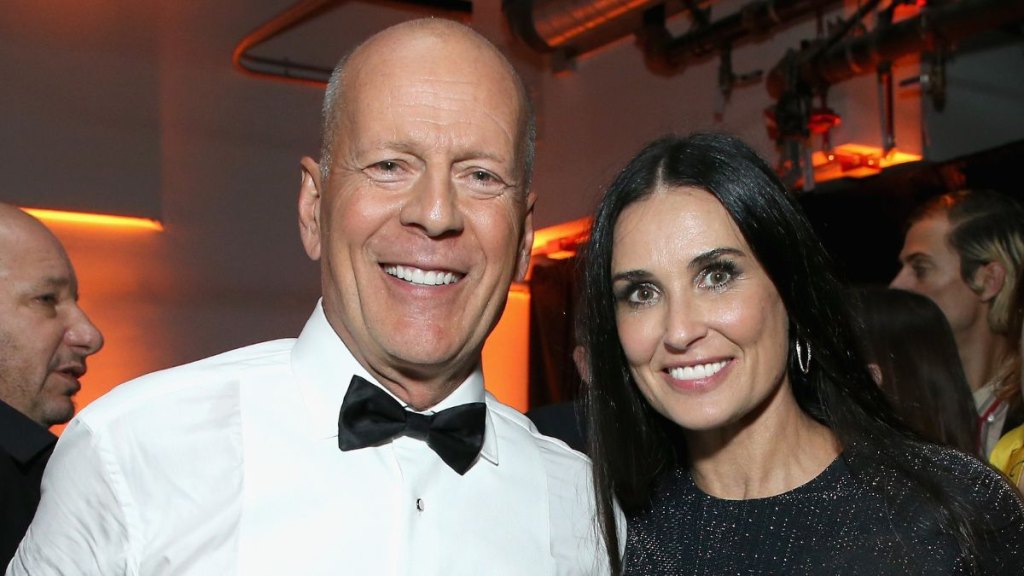 Bruce Willis and Demi Moore in 2018