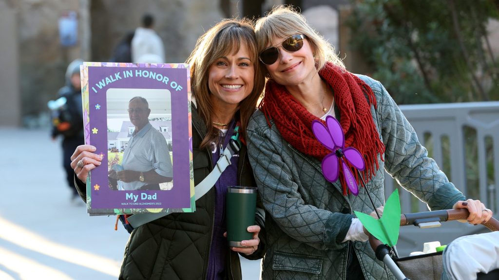 Nikki DeLoach and Jen DeDe attend the Alzheimer's Association 2022 Walk to End Alzheimer's