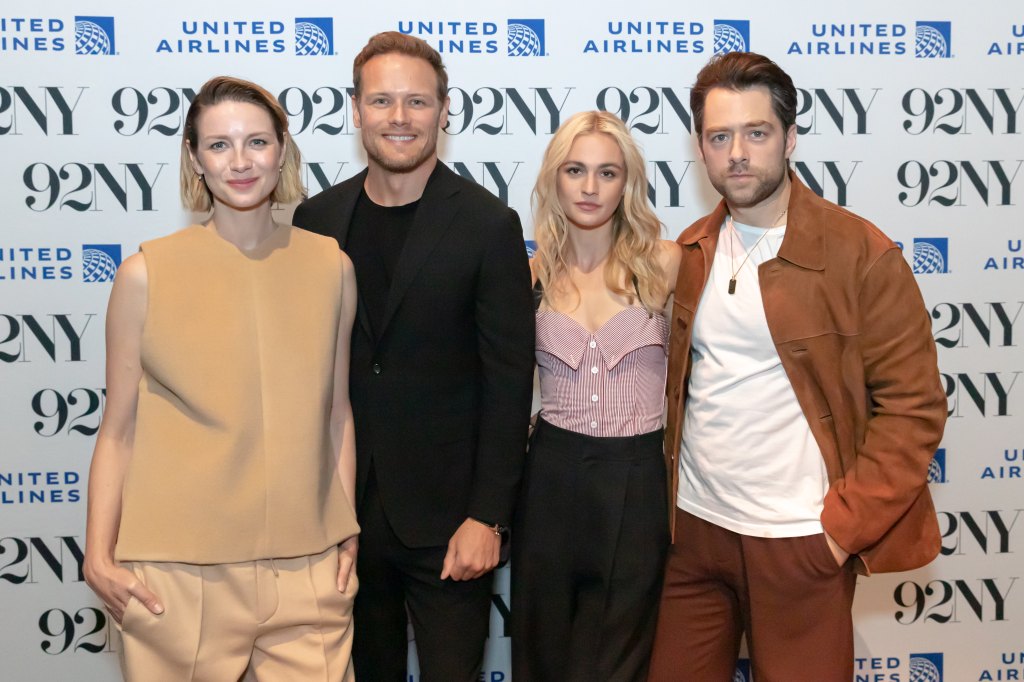 Caitriona Balfe, Sam Heughan, Sophie Skelton, and Richard Rankin, 2023