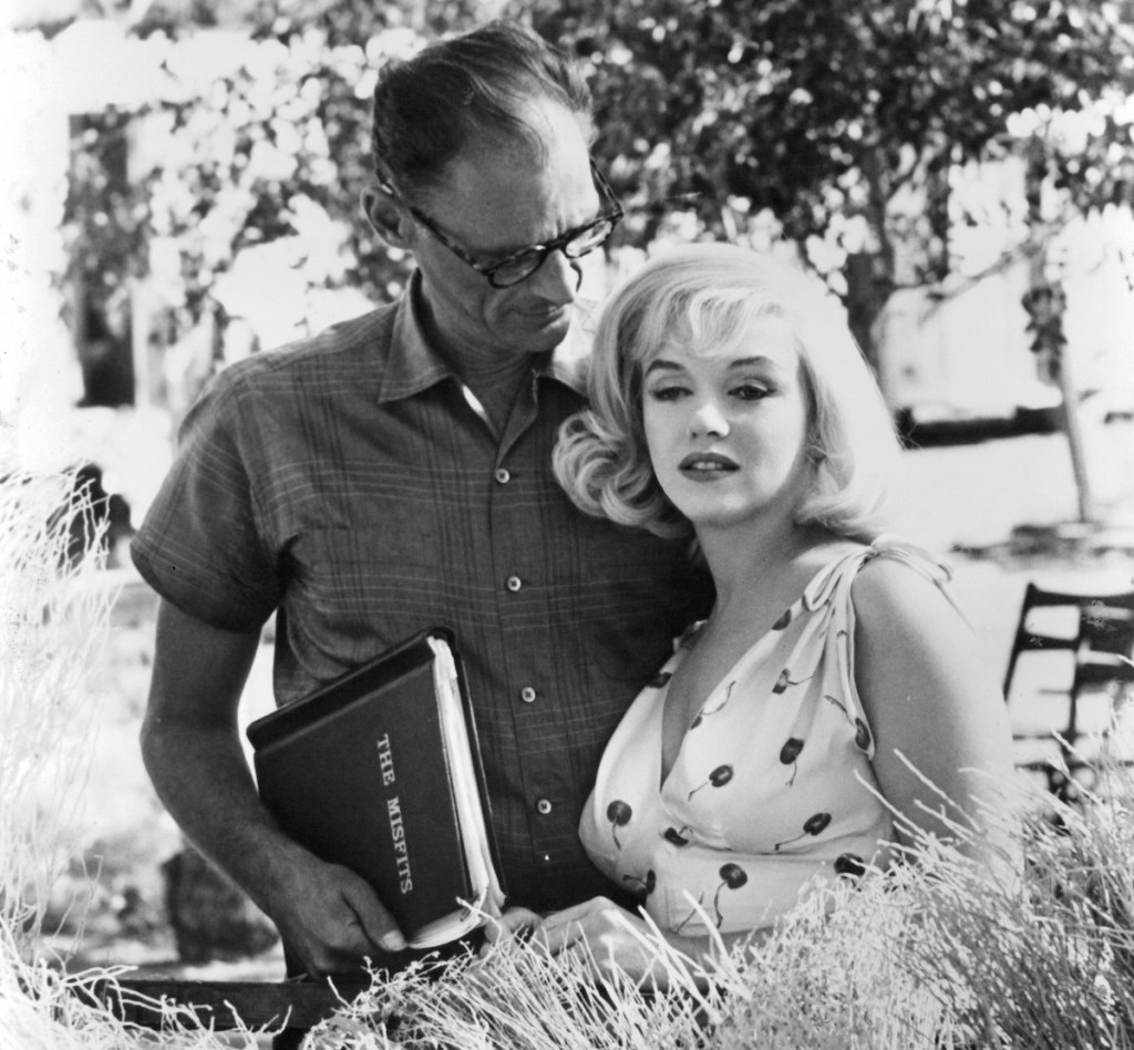 Arthur Miller during production of 'The Misfits,' 1961