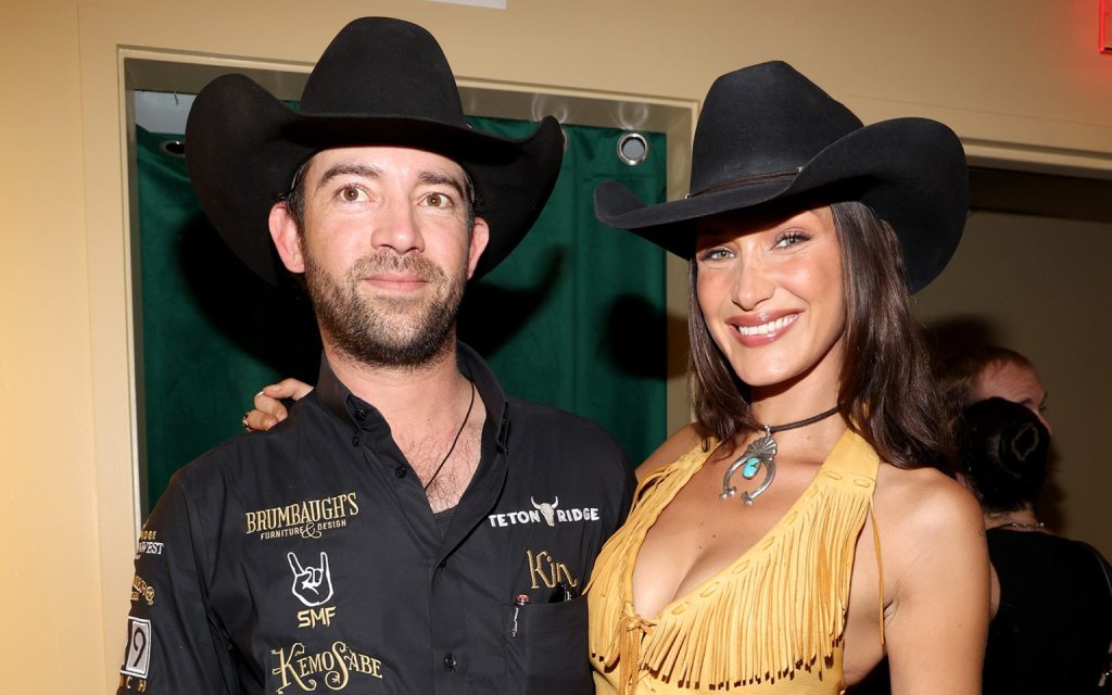 Adan Banuelos and Bella Hadid, 2024