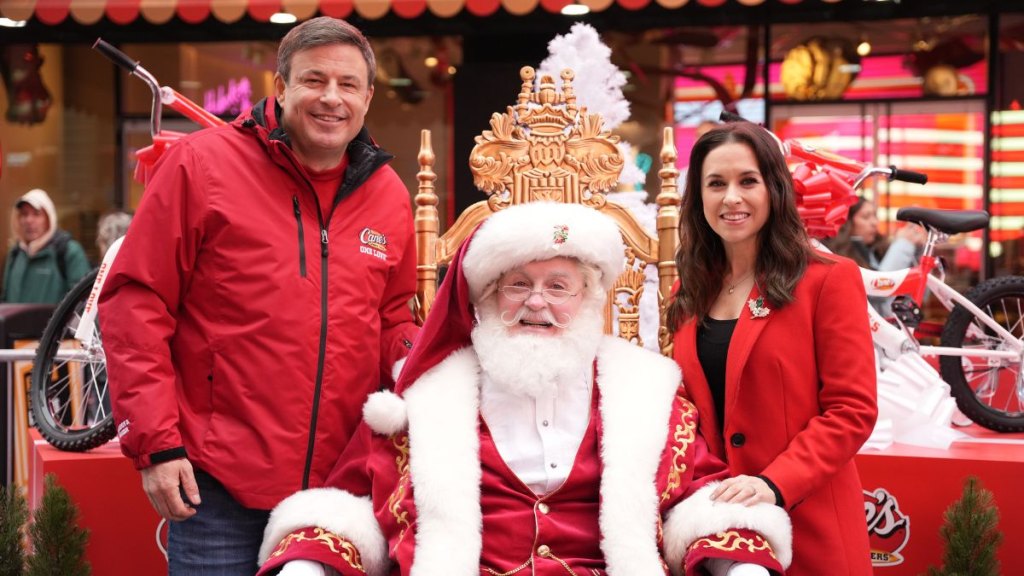 Todd Graves and Lacey Chabert in 2024