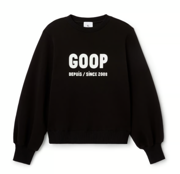 G. Label by goop The Graphic Puff-Sleeve Sweatshirt
