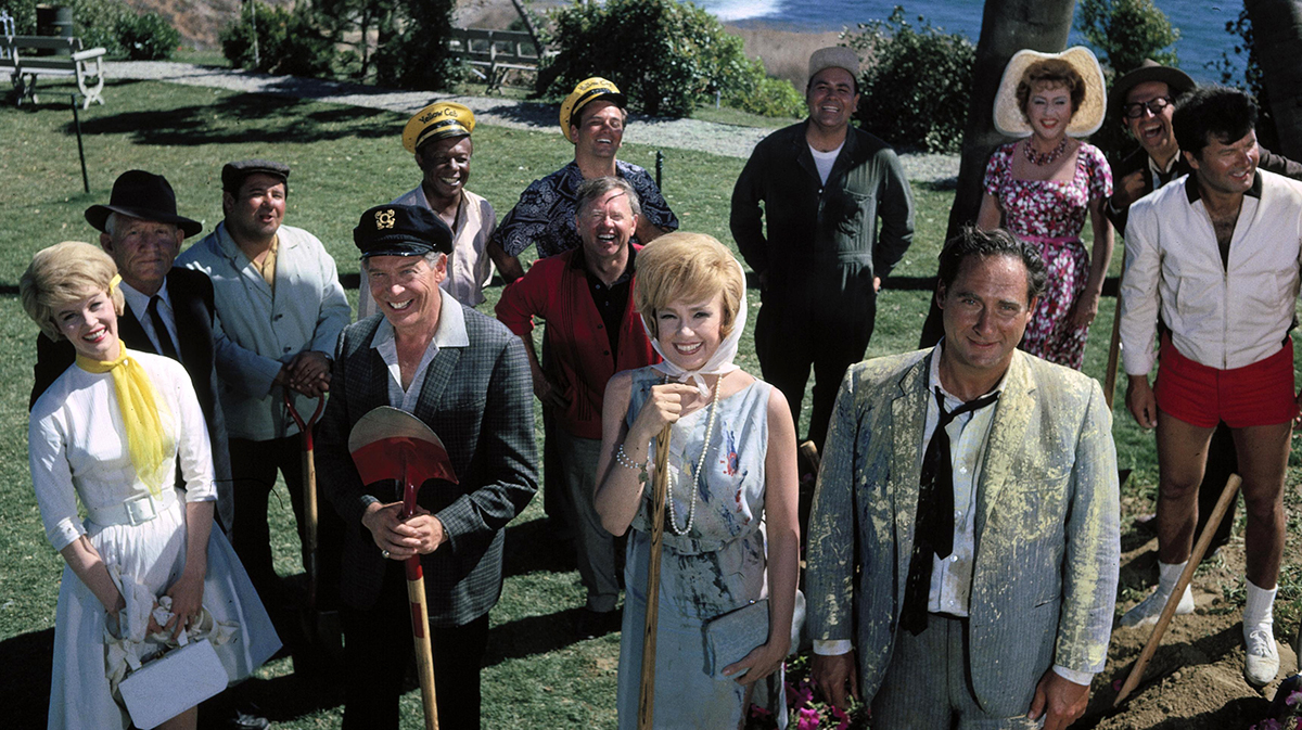 The cast of 1963's 'It's a Mad, Mad, Mad, Mad World'