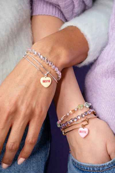Alex & Ani bracelets from the Sweethearts Collection