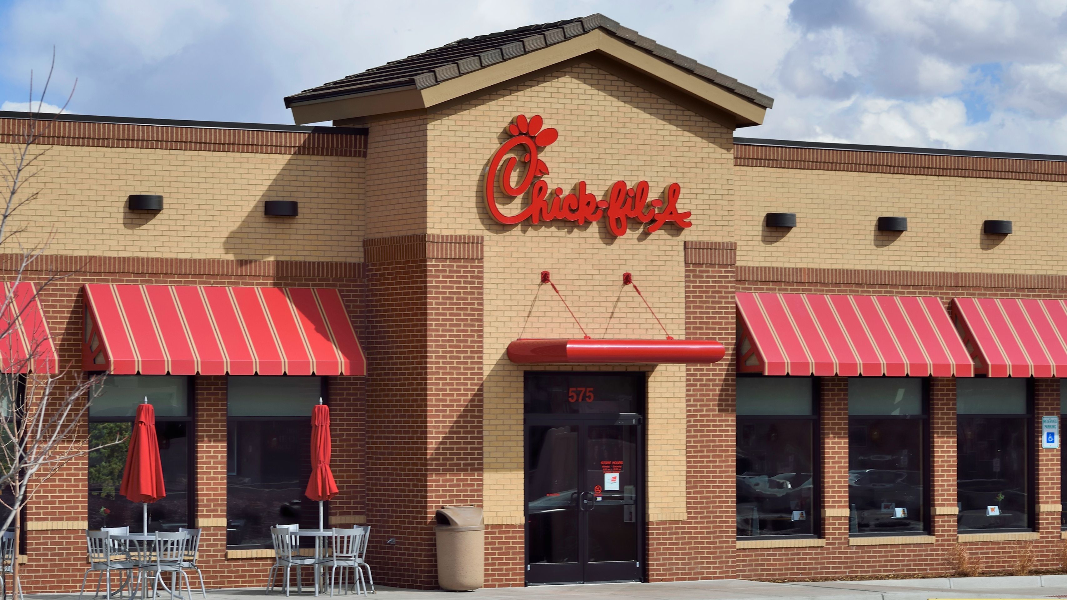 Exterior of a Chick-fil-A