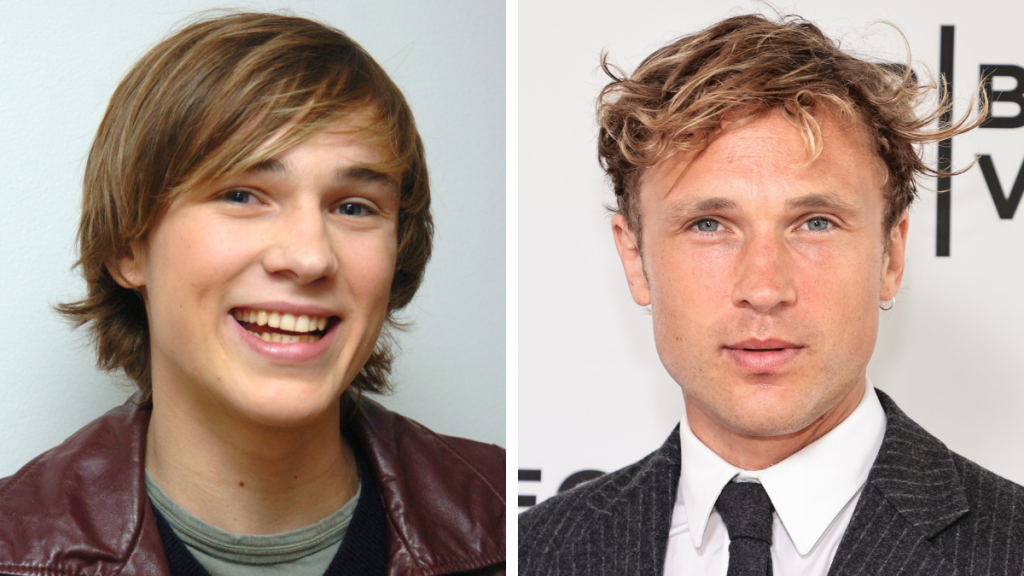 William Moseley in 2005 and 2022