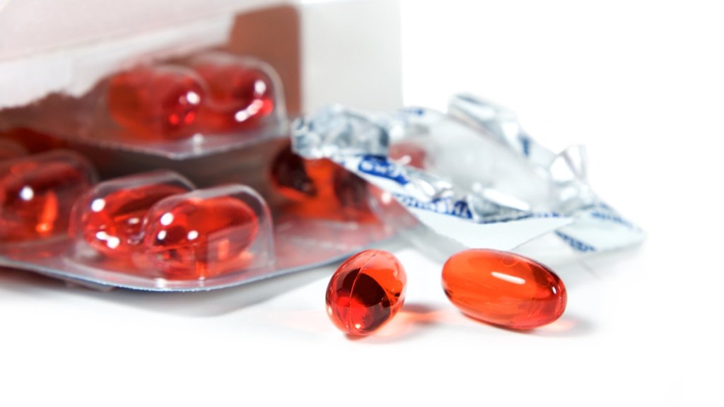 Cold medicine capsules