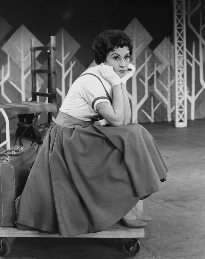 Chita Rivera onstage in 1955