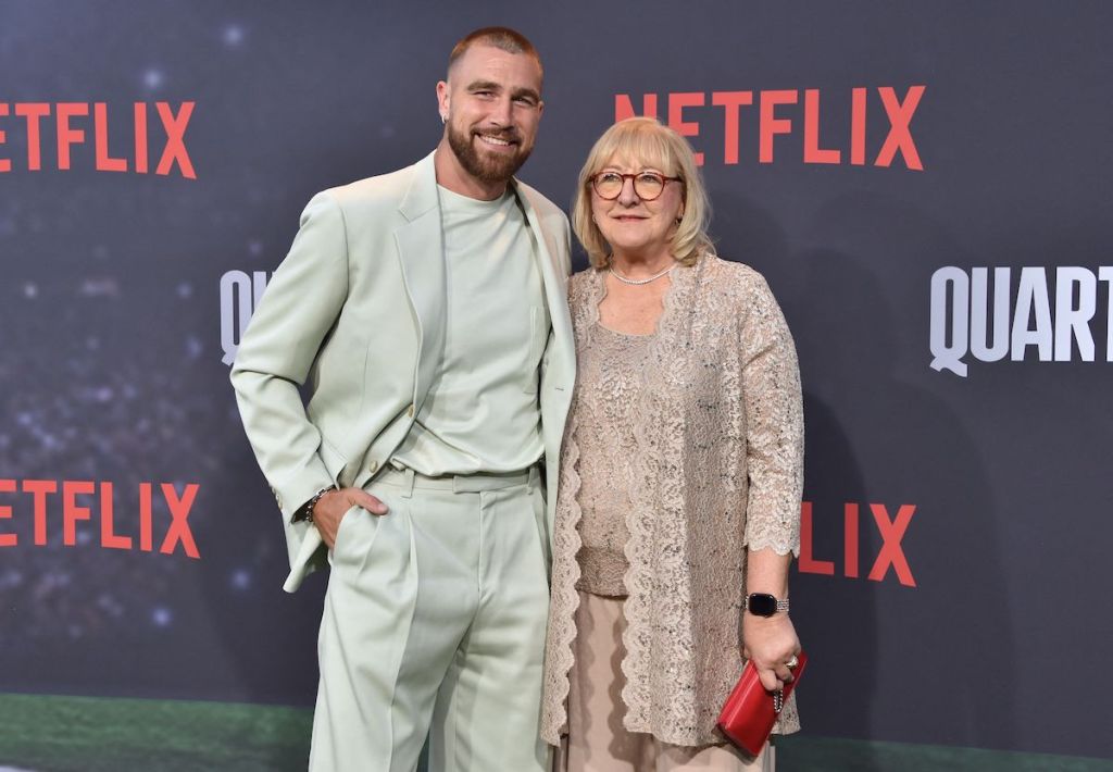 Travis and Donna Kelce in 2023 Mama Kelce advice
