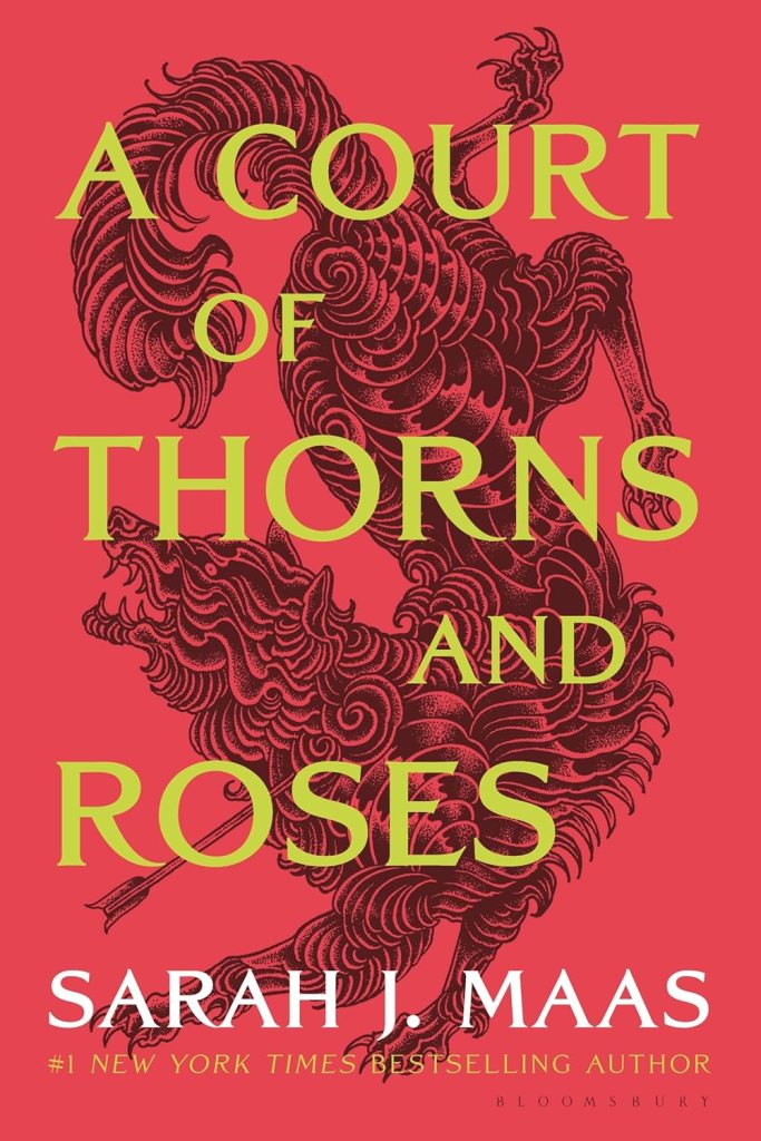 A Court of Thorns and Roses by Sarah. J Mass (best romantasy books)