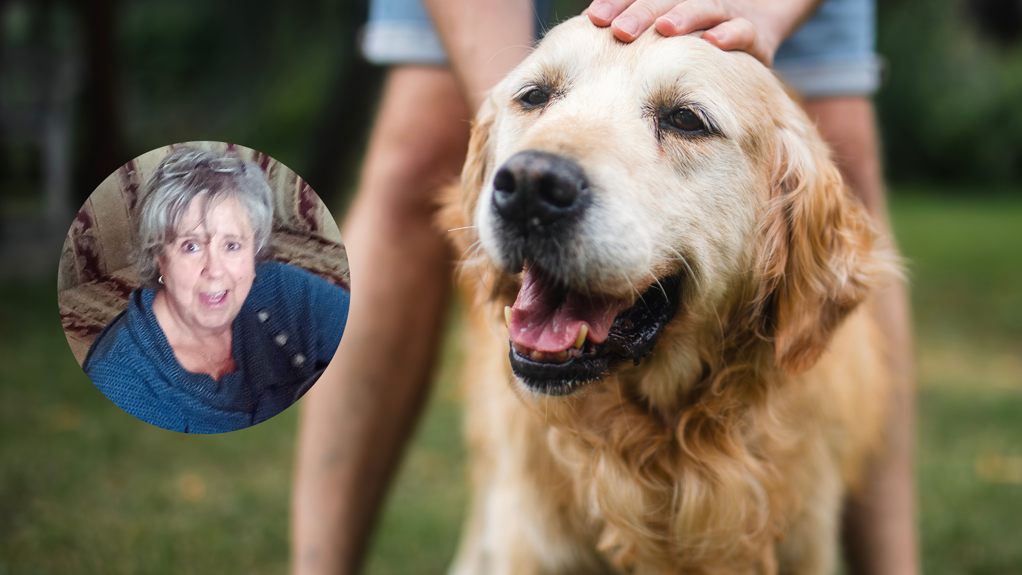 Mary Beth Heighton and dog