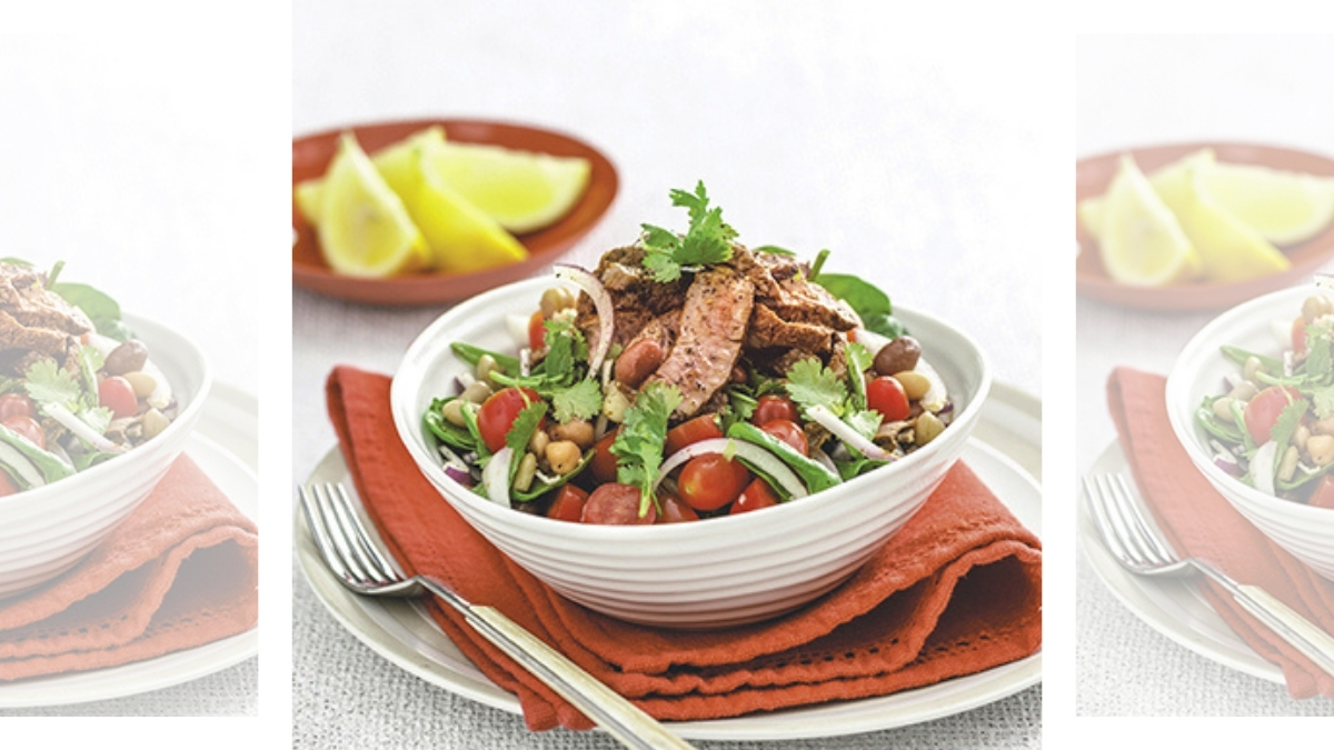 Steak and Bean Salad recipe