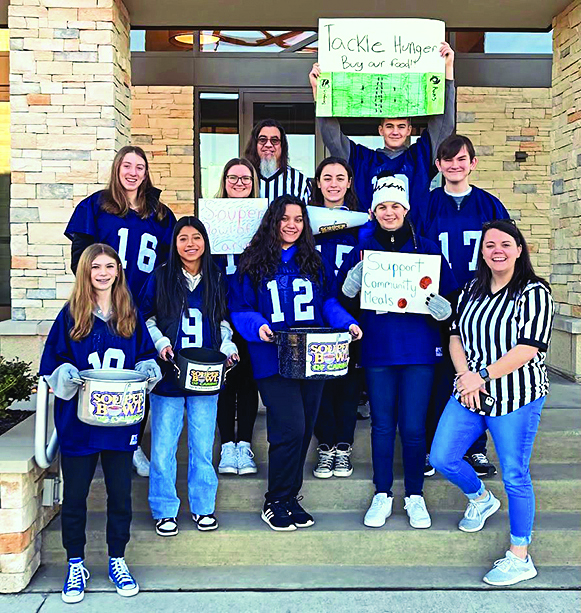 Each year, almost 100,000 Souper Bowl participants are youth group members