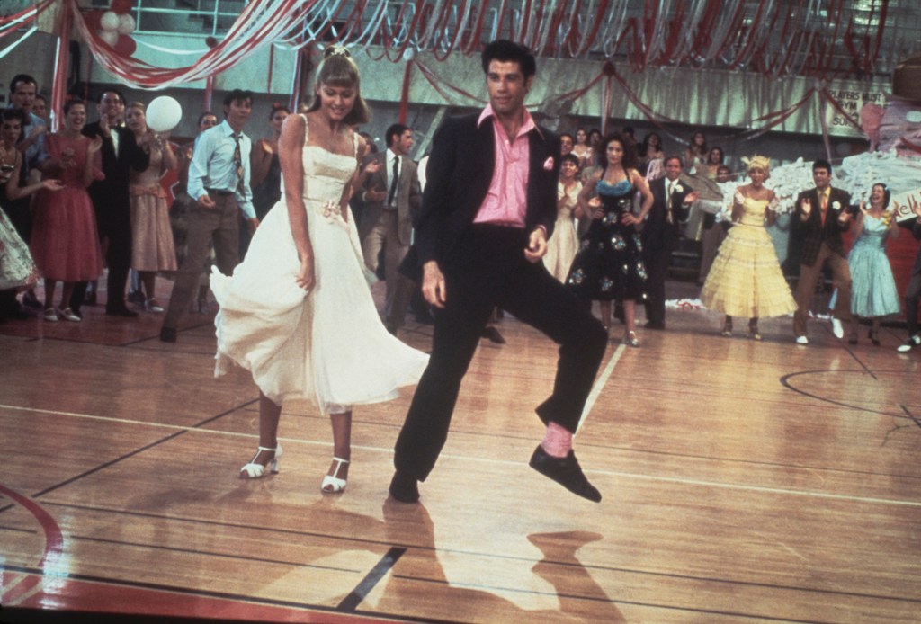 Olivia Newton-John and John Travolta in 'Grease,' 1978