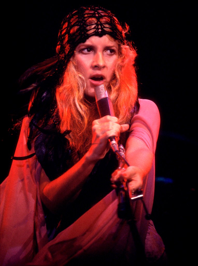 Stevie Nicks onstage in 1978
