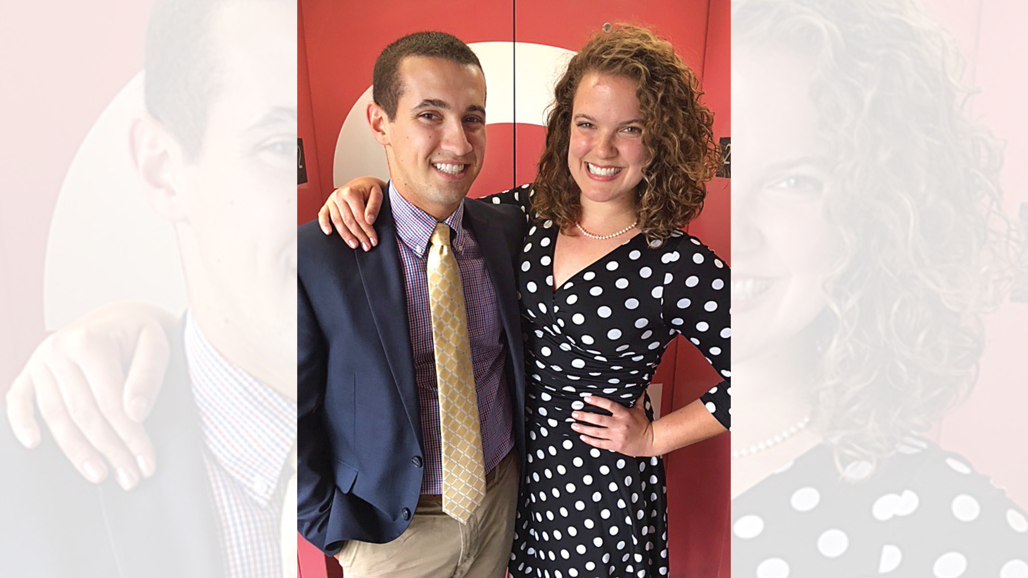 Gregory and Michaela are grateful for the chance to give back