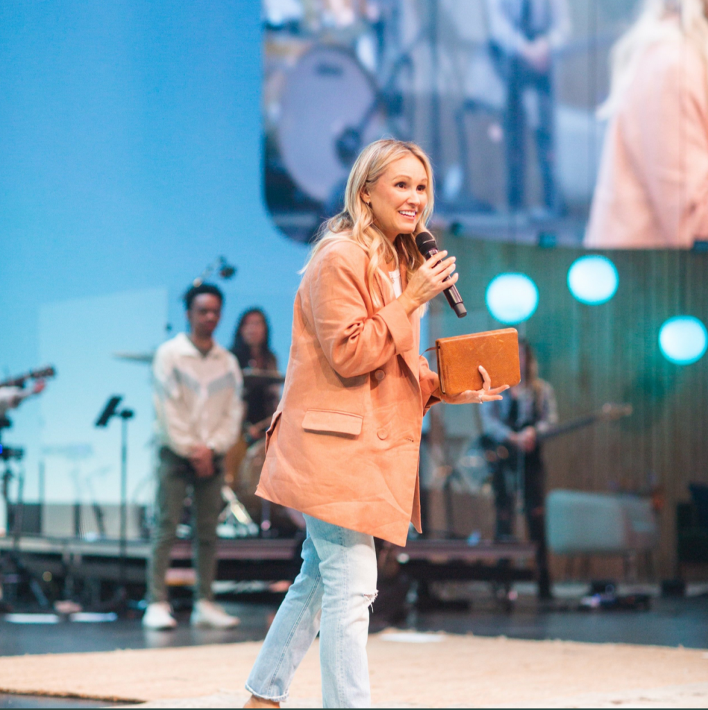 Jennie Allen speaking at IF:Gathering