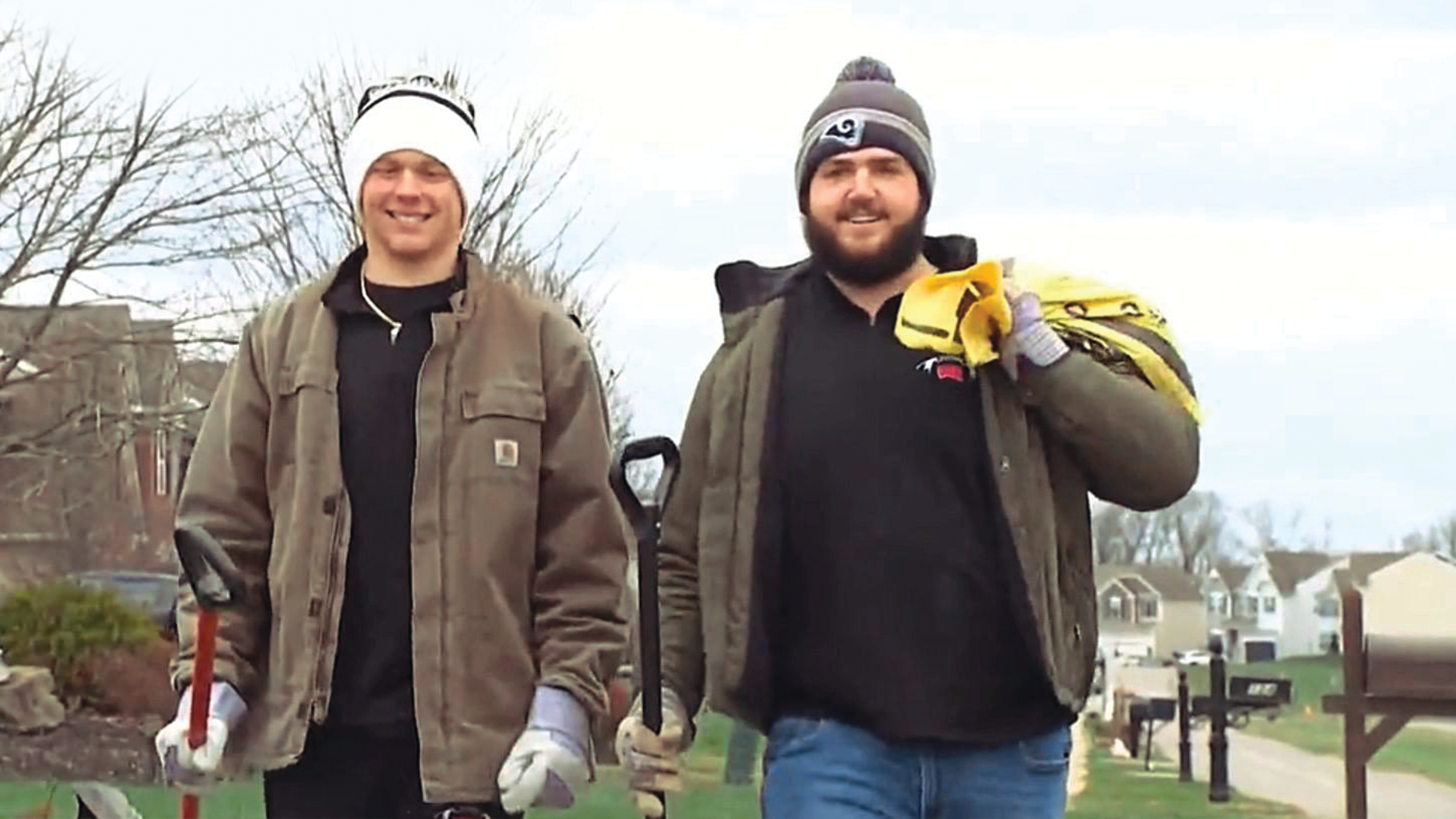 JC Bozic with friend