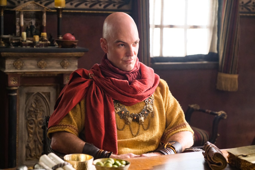 Quintus played by Brandon Potter in Season 3