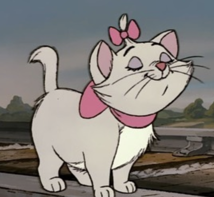 Marie the cat from 'The Aristocats' 1970