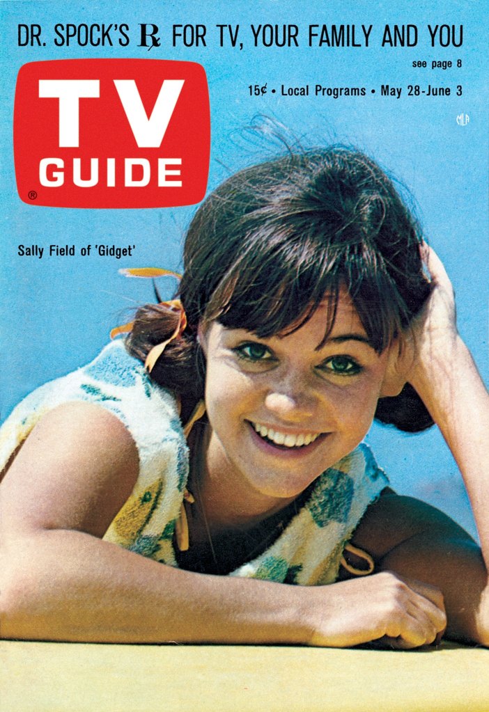 GIDGET, Sally Field, TV GUIDE cover, May 28 - June 3, 1966.