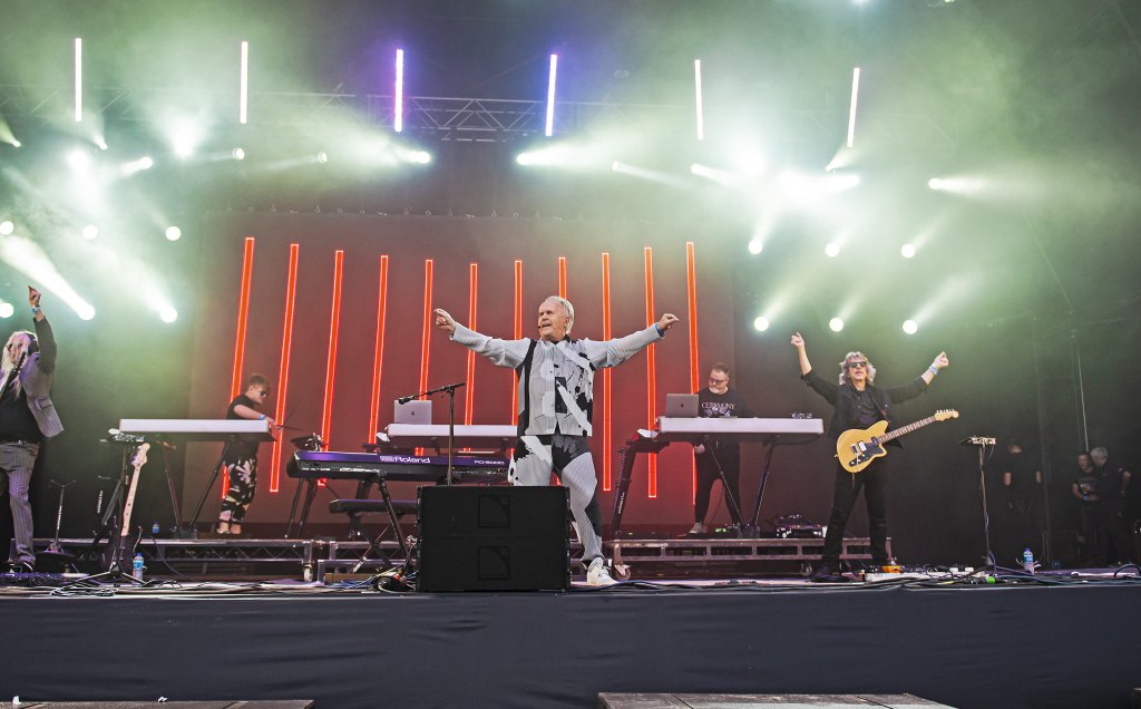 man on stage