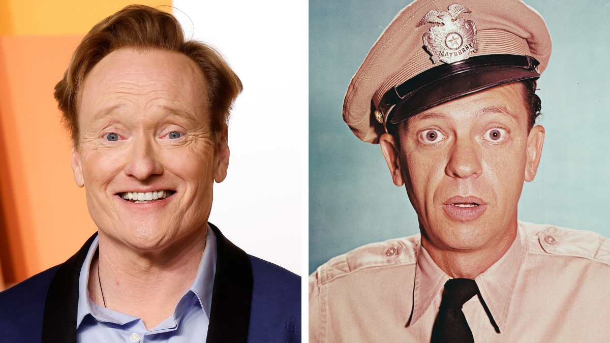 Conan O'Brien, 2025 ; Don Knotts, 1965
