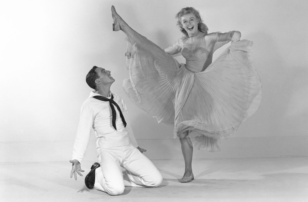 Vera-Ellen and Gene Kelly in 'On the Town' 1949