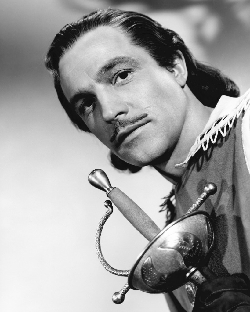 American actor and dancer Gene Kelly (1912 - 1996) Gene Kelly as D'Artagnan in a publicity still for the film 'The Three Musketeers', 1948