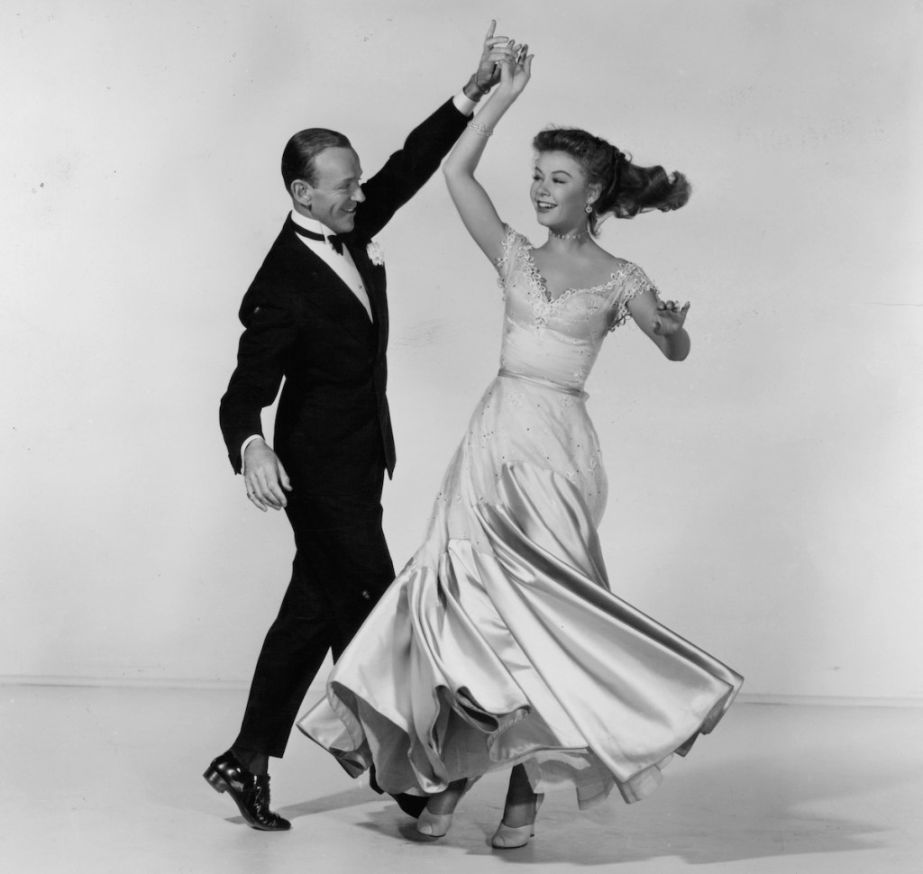 Fred Astaire and Vera-Ellen publicity portrait for the film 'Three Little Words', 1950