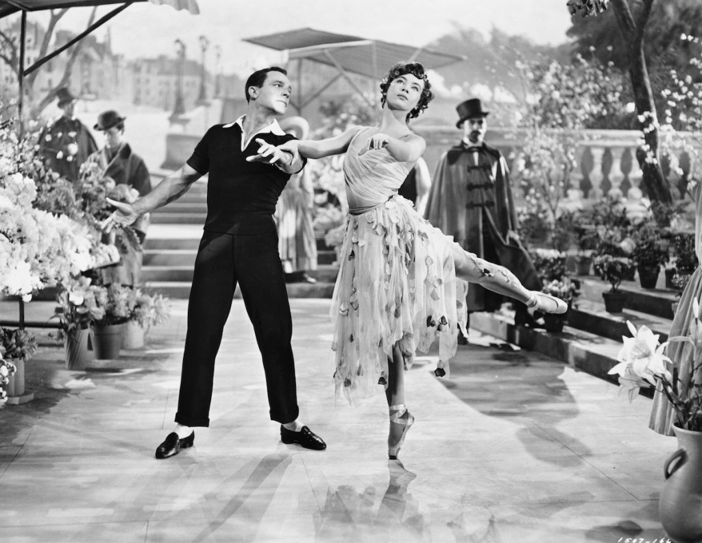 Gene Kelly and Leslie Caron in 'An American in Paris' 1951