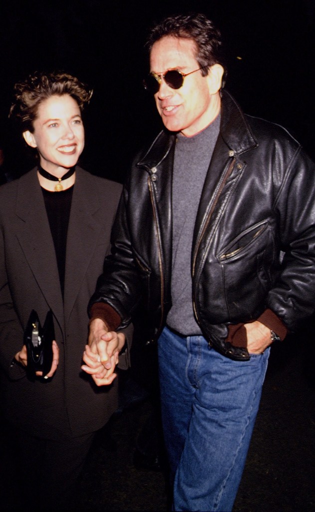 Annette Bening and Warren Beatty in 1993