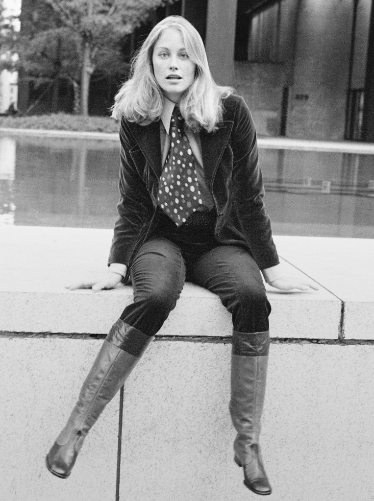 Portrait of actress Cybill Shepherd, New York, 1971
