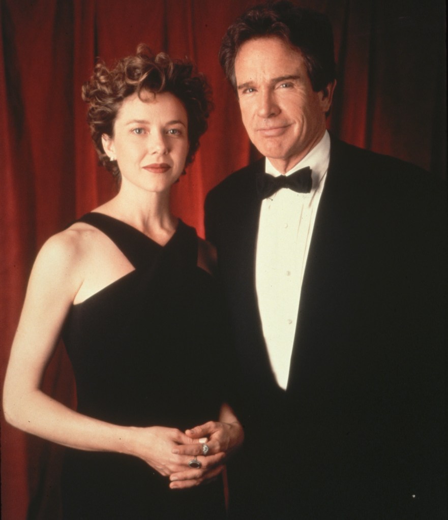 Annette Bening and Warren Beatty in 1993