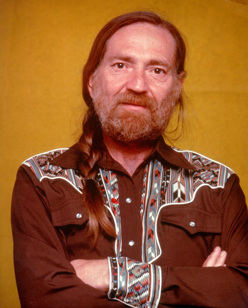 Country singer/songwriter Willie Nelson poses for a portrait in circa 1977