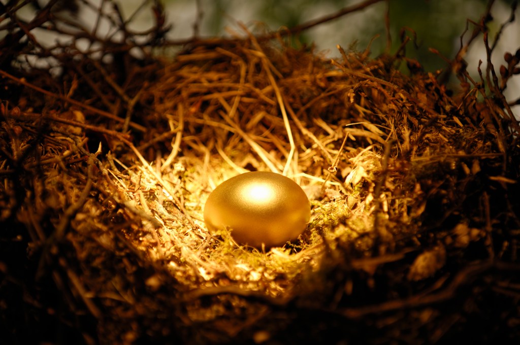 Golden Easter egg - Two-Minute Mini Mysteries