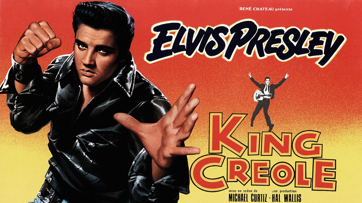 Elvis Movie Poster for King Creole, 1958