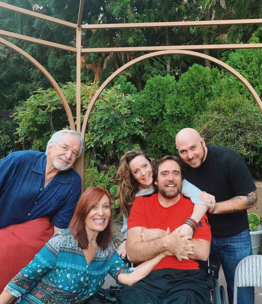 Mike and Lindy Michaelis with their three children