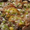 Smashed potato salad