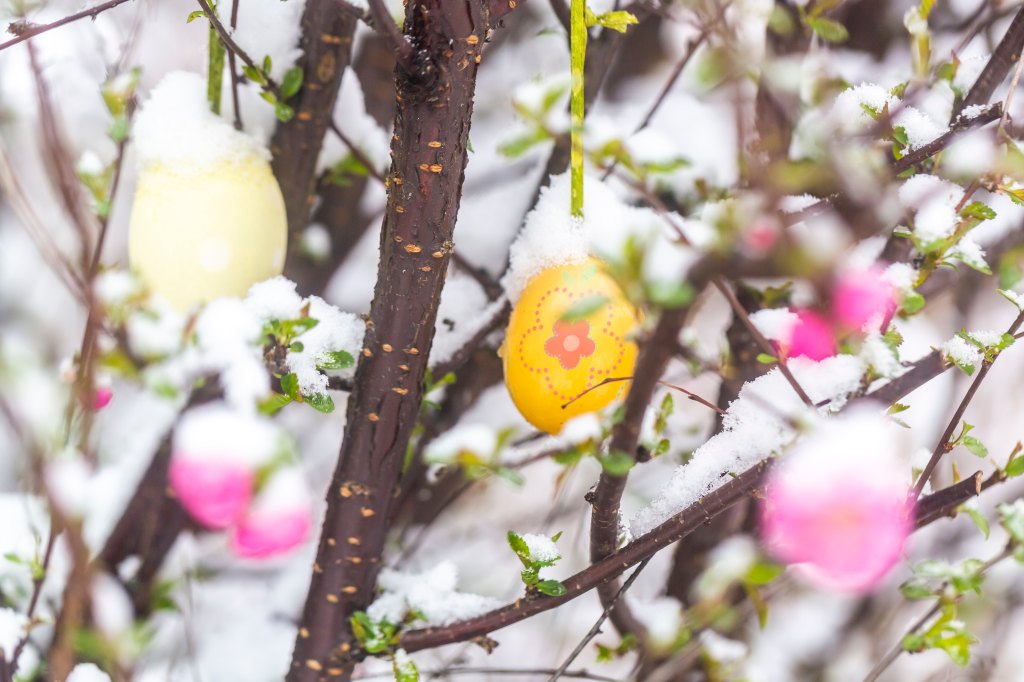 Snow on Easter