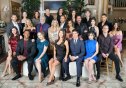 'The Bold and the Beautiful' 38th Season Cast. Back row: Scott Clifton, Ashleigh Brewer, Kimberlin Brown, Sean Kanan, Murielle Hilaire, Naomi Matsuda, Christian Weissman, Delon De Metz & Laneya Grace. Middle row: Jennifer Gareis, John McCook, Katherine Kelly Lang, Thorsten Kaye, Rebecca Budig, Don Diamont, Romy Park & Crew Morrow. Front row: Heahter Tom, Lawrence Saint-Victor, Annika Noelle, Jacqueline MacInnes Wood, Tanner Novlan & Lisa Yamada.