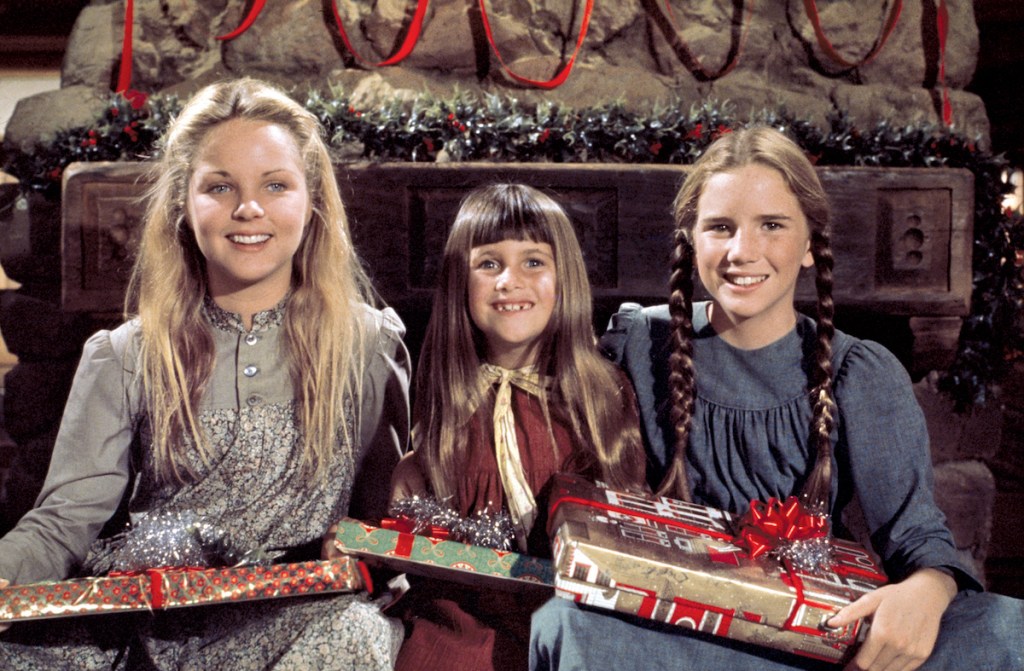 Left to right: Melissa Sue Anderson, Lindsay Greenbush and Melissa Gilbert in 'Little House on the Prairie' '70s