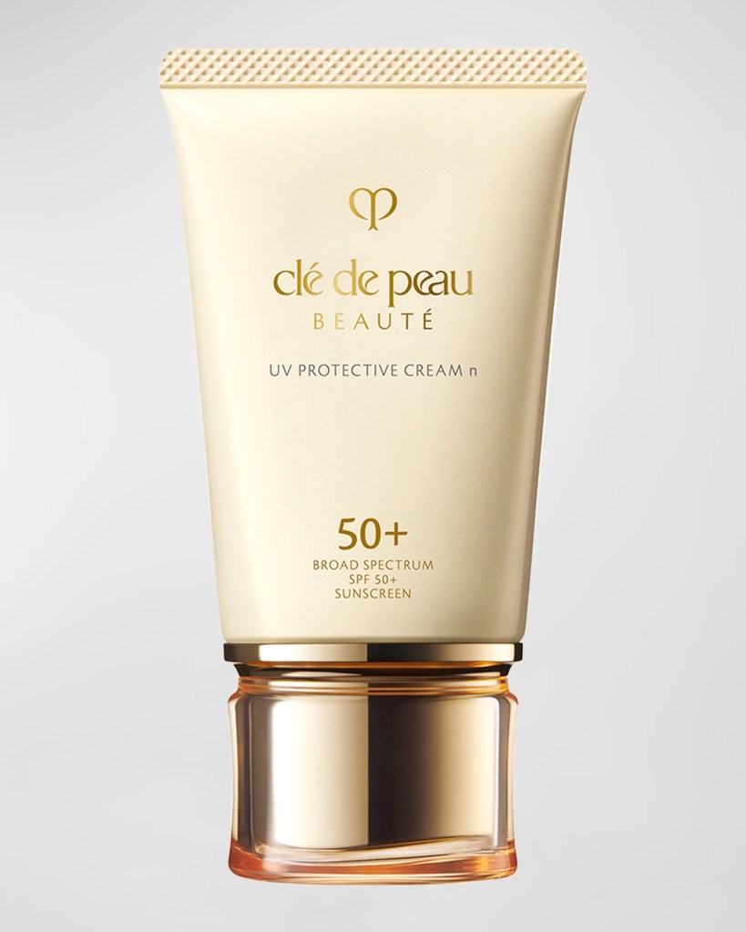 Cle De Peau Beaute UV Protective Cream SPF 50+, one best tinted sunscreen